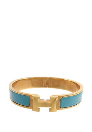 Hermès Pre-Owned Clic H enamel bracelet - Gold