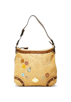 Loewe Pre-Owned 2006 160th Anniversary suede shoulder bag - Neutrals