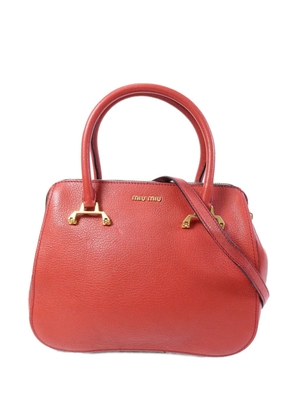 Miu Miu Pre-Owned Two-way shoulder bag - Red