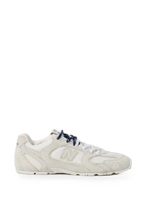 Miu Miu x New Balance 530 SL suede and mesh sneakers - White