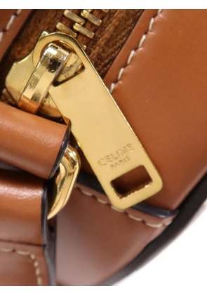 Celine Pre-Owned Cuir Triomphe oval shoulder bag - Neutrals