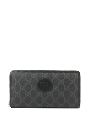 Gucci Pre-Owned GG Supreme wallet - Black