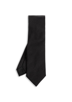 Givenchy logo-print silk tie - Black
