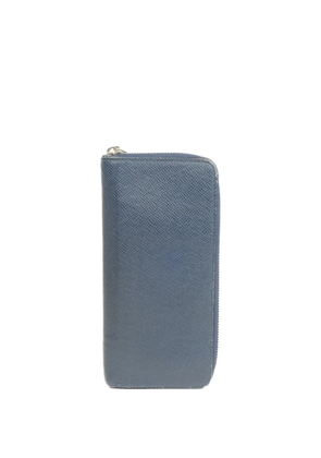 Louis Vuitton Pre-Owned Taiga long wallet - Blue