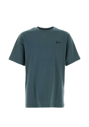 Kenzo Signature embroidered T-shirt - Blue