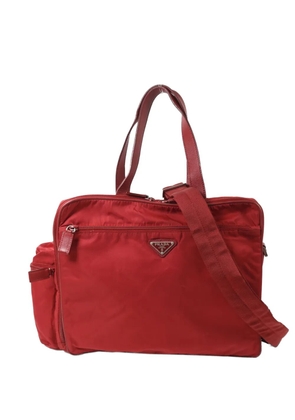 Prada Pre-Owned Tessuto shoulder bag - Red