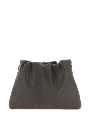 Brunello Cucinelli BC Duo Monili clutch bag - Brown