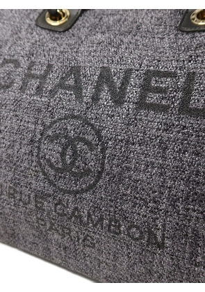 CHANEL Pre-Owned CC Deauville shopping bag - Grey