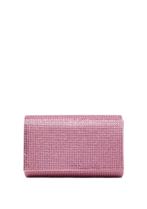 René Caovilla all-over crystals clutch bag - Pink