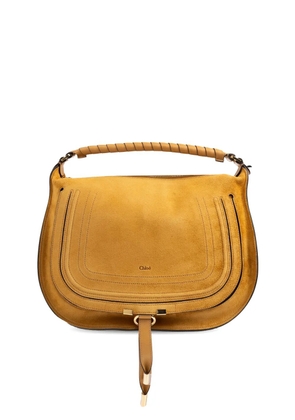 Chloé Marcie suede tote bag - Orange