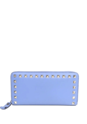 Valentino Garavani Pre-Owned Rockstud leather wallet - Blue
