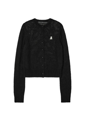 Rest&Recreation logo-detail cardigan - Black