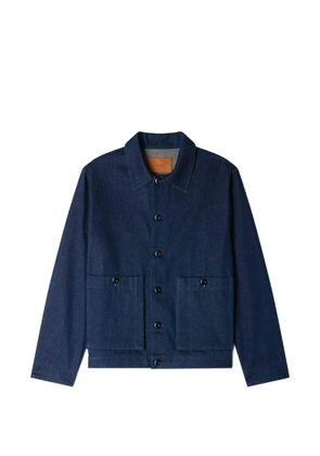 SANDRO denim worker jacket - Blue