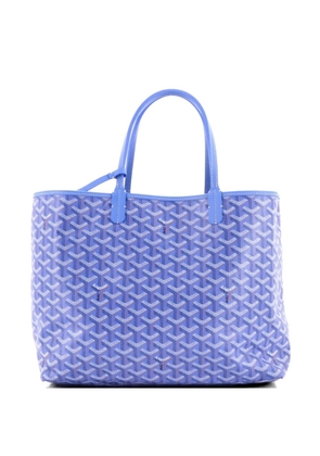 Goyard Pre-Owned Saint Louis Reversible Coated Canvas and Printed Canvas PM tote bag - Blue
