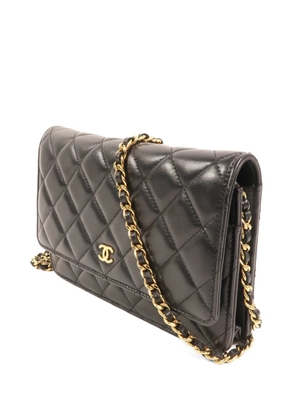 CHANEL Pre-Owned CC quilted shoulder bag - Black