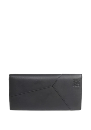 Loewe Pre-Owned Puzzle leather wallet - Black