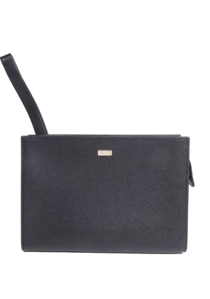 Bally Vintage leather clutch bag - Black