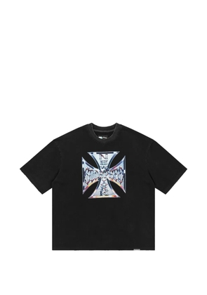 GODSPEED Chrome Motto graphic-print T-shirt - Black