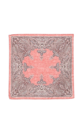 Dell'oglio paisley-print scarf - Pink