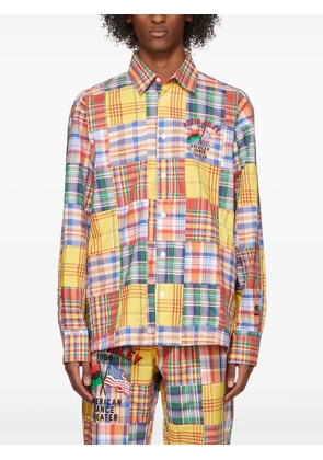 Champion checked cotton shirt - Yellow