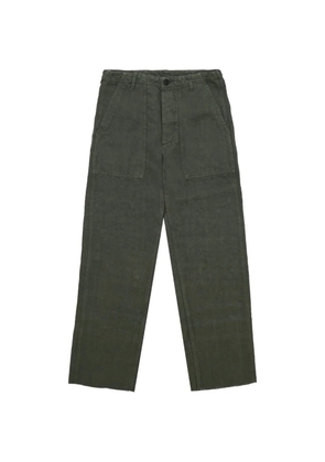 Fortela Newfatiguetv linen trousers - Green