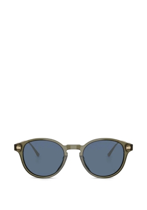 Coach round-frame sunglasses - Green
