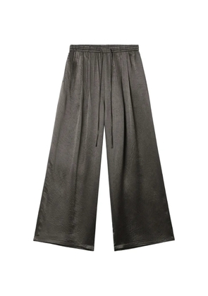 b+ab drawstring-waist wide-leg track pants - Grey