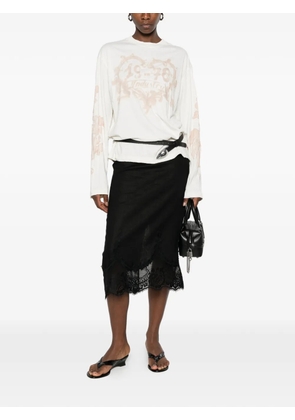 Diesel T-Hilary long-sleeve T-shirt - Neutrals