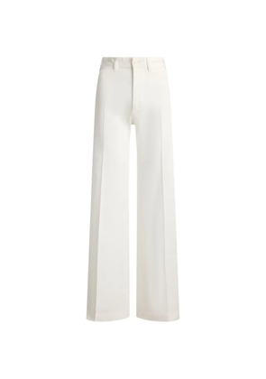 Polo Ralph Lauren high-rise flared trousers - White