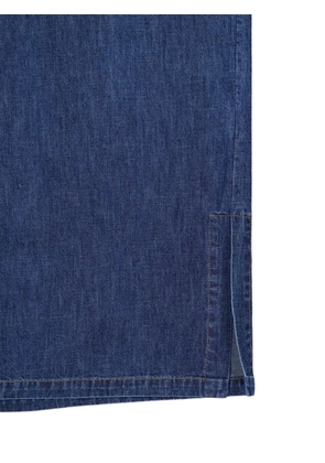 Valentino Garavani pocket-detail shirt dress - Blue