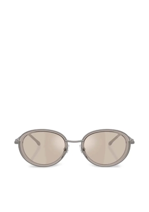 Diesel oval-frame sunglasses - Grey