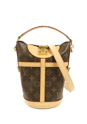 Louis Vuitton Pre-Owned Duffle Monogram-pattern bucket bag - Brown