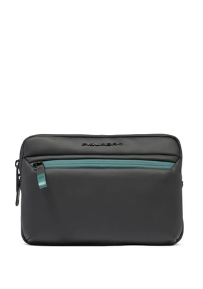 PIQUADRO water-resistant messenger bag - Black