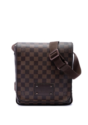 Louis Vuitton Pre-Owned 2009 Damier Ebene Brooklyn PM crossbody bag - Brown