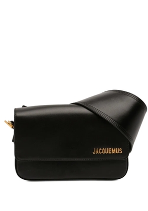 Jacquemus Pre-Owned 2010-2026 Calfskin Le Carinu shoulder bag - Black