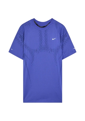 Nike logo-print raglan-sleeve T-shirt - Blue