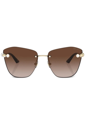 Jimmy Choo Eyewear Lule sunglasses - Gold