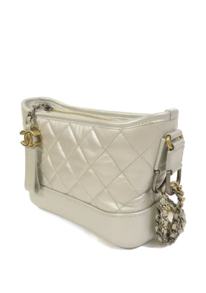 CHANEL Pre-Owned small Gabrielle CC shoulder bag - Silver