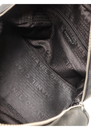 CHANEL Pre-Owned CC perforated tote bag - Black