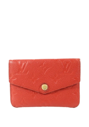 Louis Vuitton Pre-Owned Monogram Empreinte Pochette Cure wallet - Red