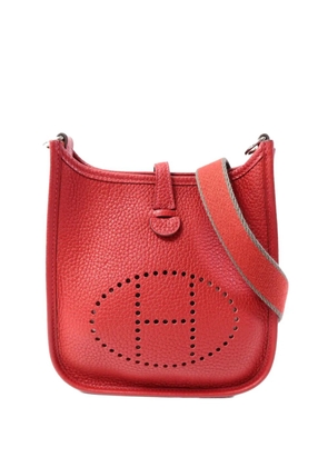 Hermès Pre-Owned TPM Evelyne calfskin shoulder bag - Red