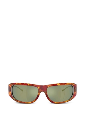 Diesel oversized-frame sunglasses - Orange