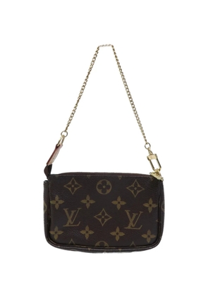 Louis Vuitton Pre-Owned Monogram Mini Pochette Accessoires shoulder bag - Brown