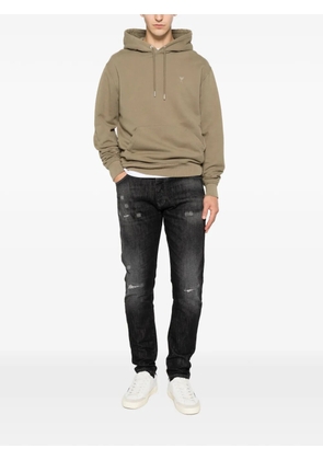 Emporio Armani distressed-effect jeans - Black