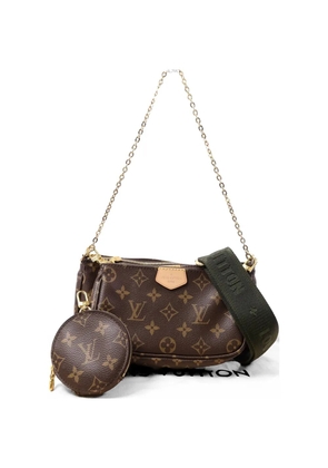 Louis Vuitton Pre-Owned Multi Pochette Monogram-pattern shoulder bag - Brown