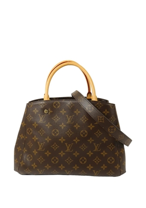 Louis Vuitton Pre-Owned Monogram Montaigne MM shoulder bag - Brown