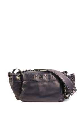 CHANEL Pre-Owned CC Accordion shoulder bag - Blue