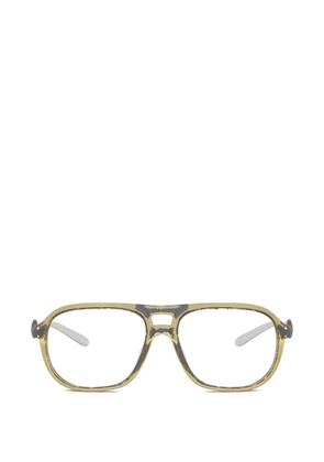 Diesel logo-plaque navigator-frame glasses - Neutrals