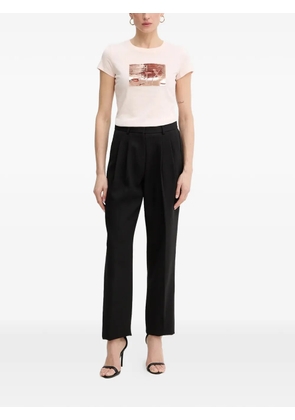 Armani Exchange sequin-embellished T-shirt - Pink