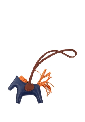 Hermès Pre-Owned PM Rodeo horse bag charm - Blue